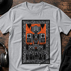 Sound System Ritual DnB T-Shirt flat lay by QUASIKERN