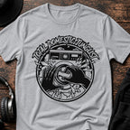 Total Domestic Junglist Jungle T-Shirt flat lay by QUASIKERN