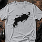 Digital Drift Rave T-Shirt flat lay by QUASIKERN