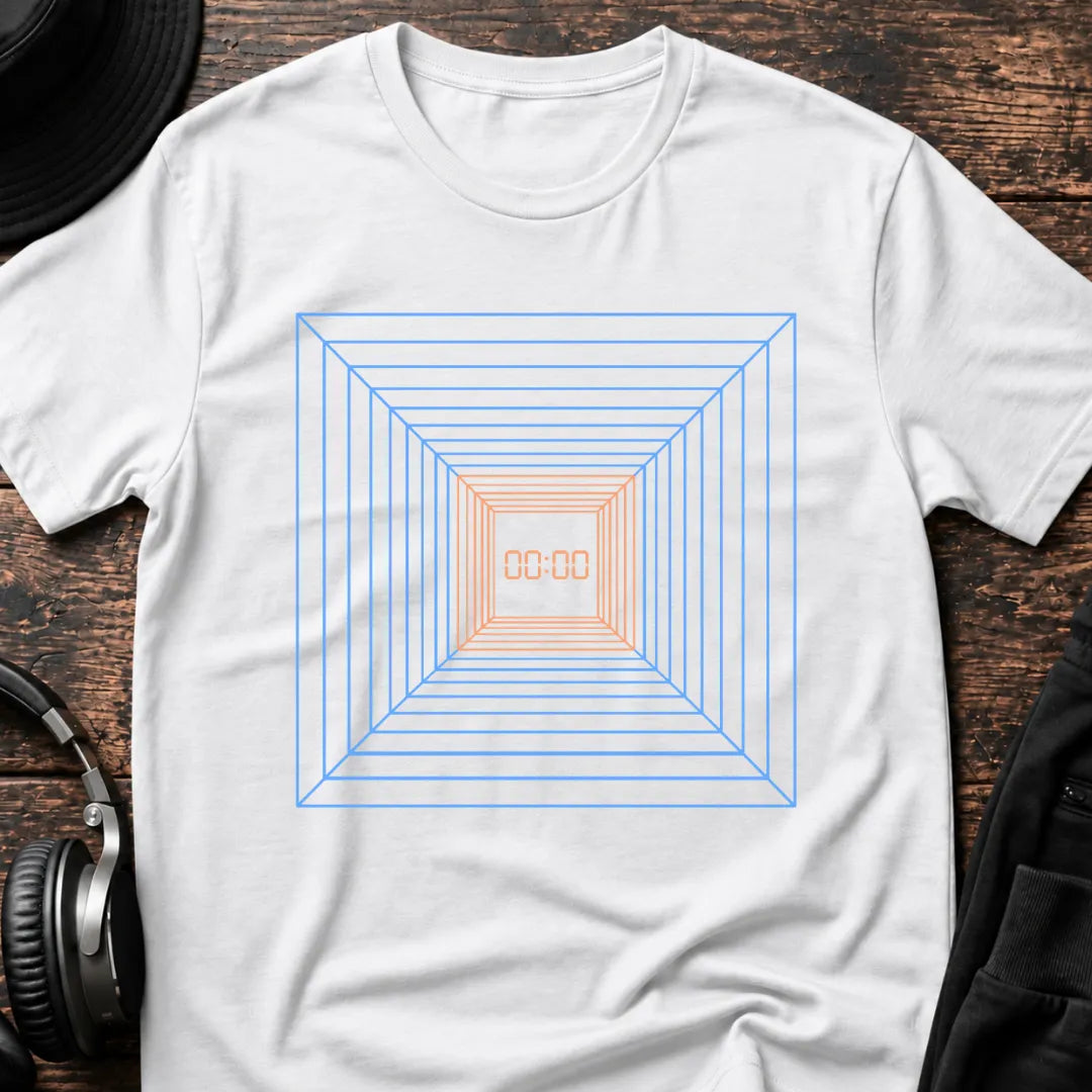 00:00 Rave T-Shirt flat lay by QUASIKERN