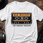 Low Frequency Mixtape DnB T-Shirt flat lay by QUASIKERN