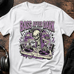 Bass After Dark Jungle T-Shirt flat lay by QUASIKERN