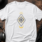 Lunar Eye Rave T-Shirt flat lay by QUASIKERN