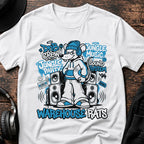 Warehouse Rats Jungle T-Shirt flat lay by QUASIKERN